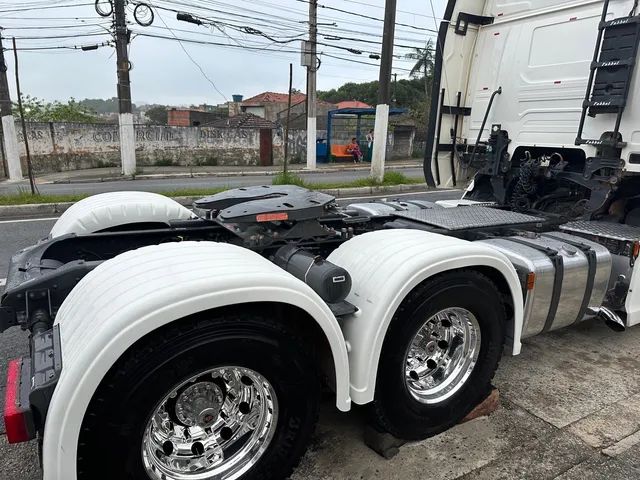 Scania R500 6x4 2019 Hihgline traçada farol teto  - Foto 13