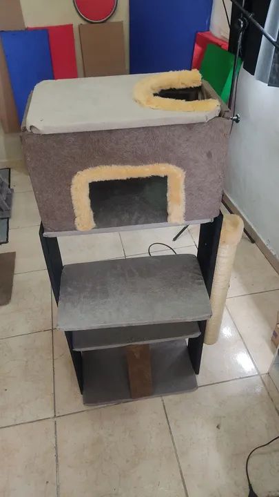 Casinha e Arranhador de Gato - Black Friday