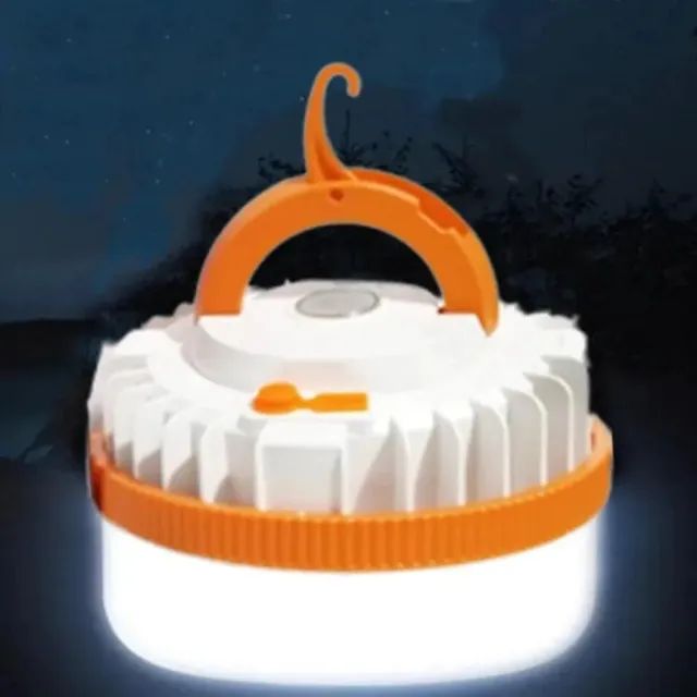 Lâmpada LED Recarregável Magnética Portátil 200W EL-2711 - 1151 - Foto 2