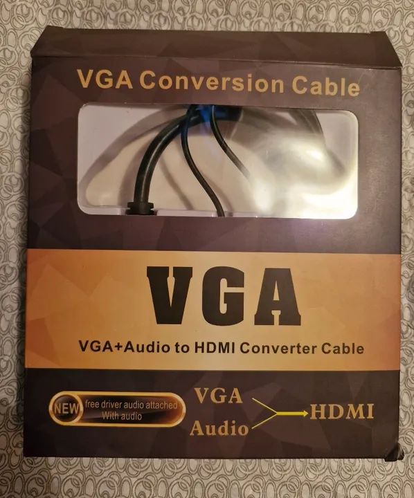 Conversor de Vga para Hdmi ,,em perfeito estado.