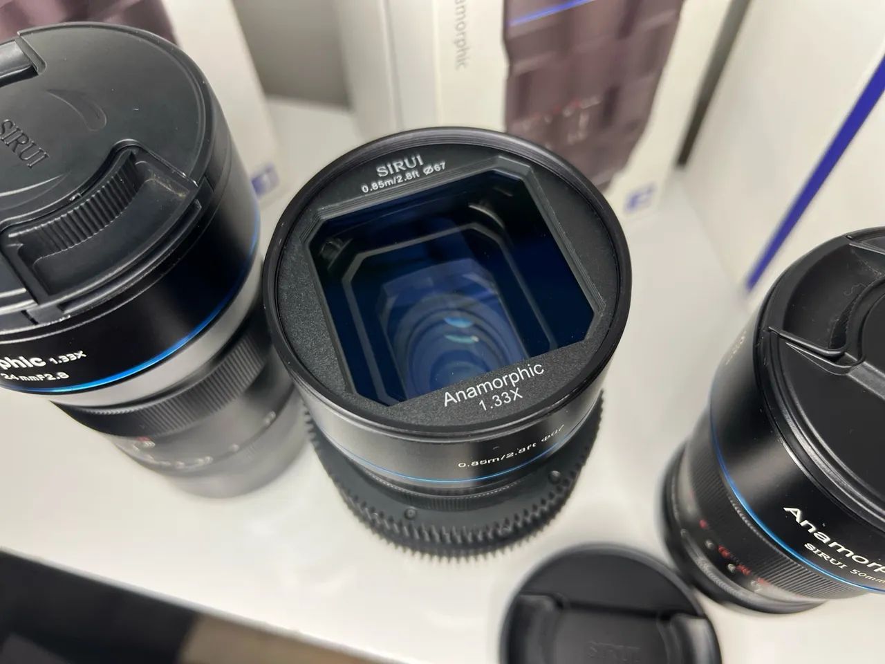 Kit de Lentes Sirui Anamórfica 1.33x Sony E-mount Cinema  - Foto 5