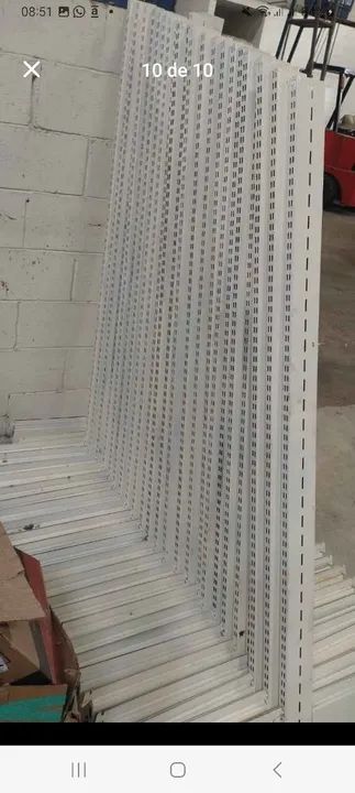 Gôndolas de metal para loja