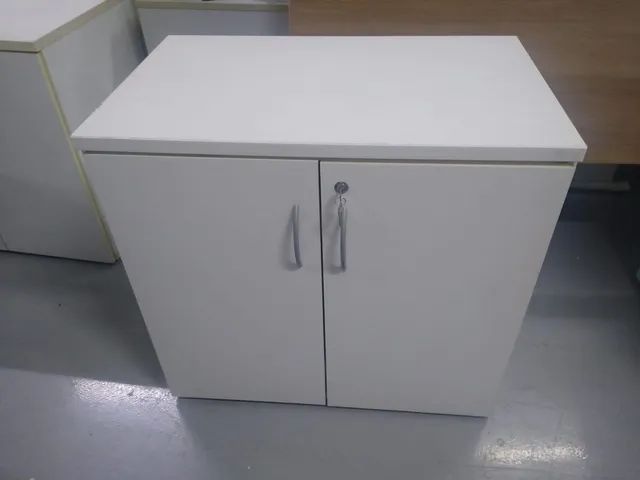 Armários de Escritório Baixo Branco  - Foto 5