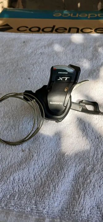 Passador de 3 e 2 velocidades deore xt - Foto 2