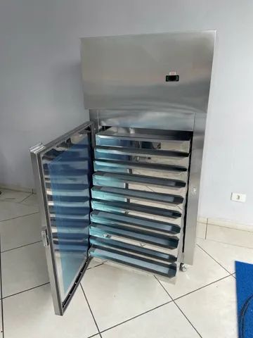 Gaveteiro de pastel refrigerado em aço inox sob encomenda  - Foto 2