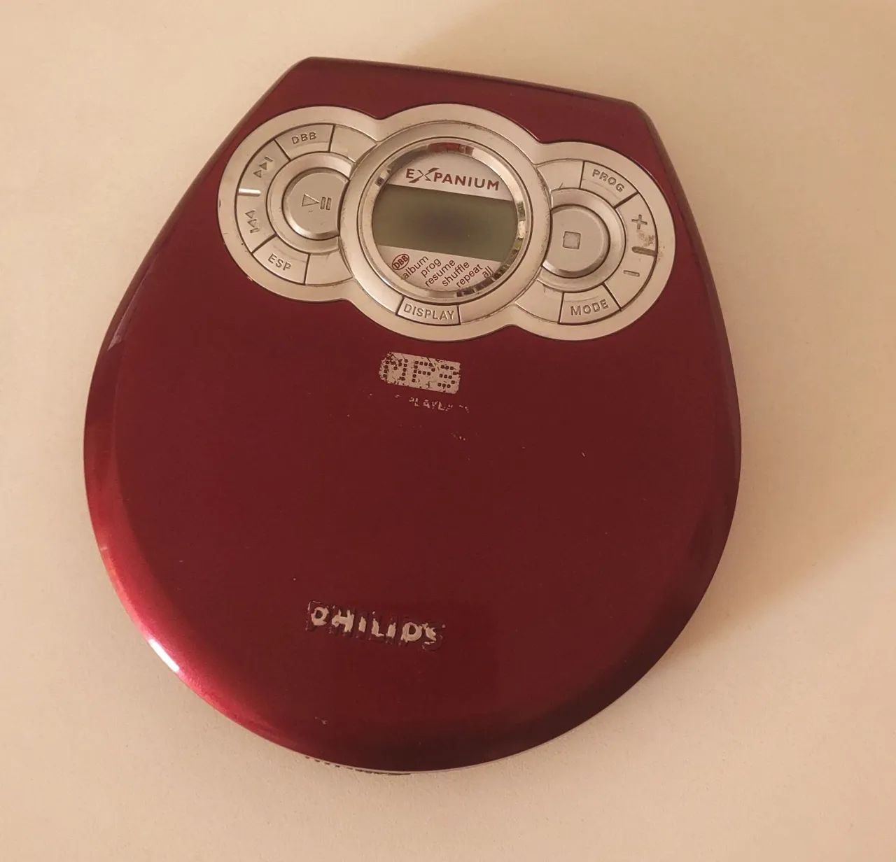 Disc man Philips mp3