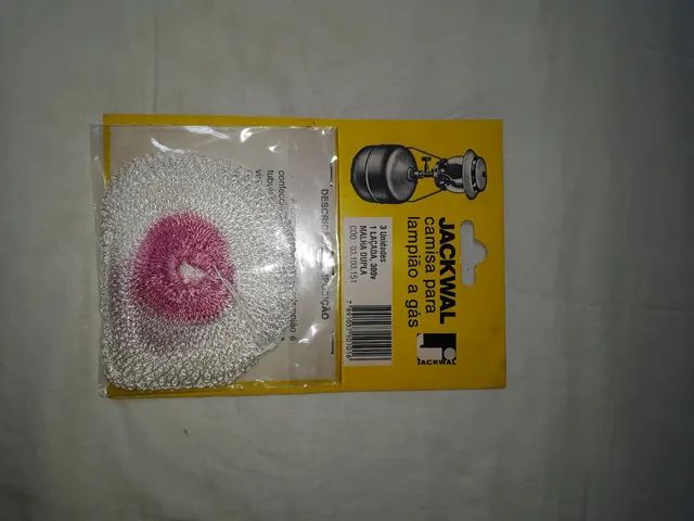 Camisas para lampião a gás JACKWAL embalagem original 