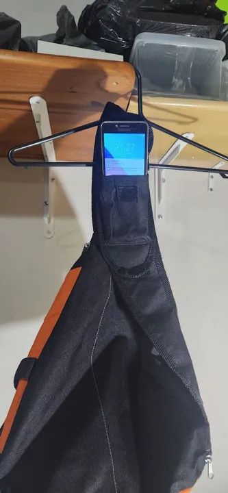 Mochila unisex em formato de triângulo  - Foto 6