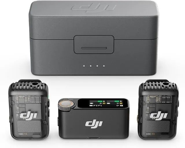 Microfone DJI Mic 2 (2 TX Microfone + 1 RX Receptor + 1 Case de carregamento) - Foto 4