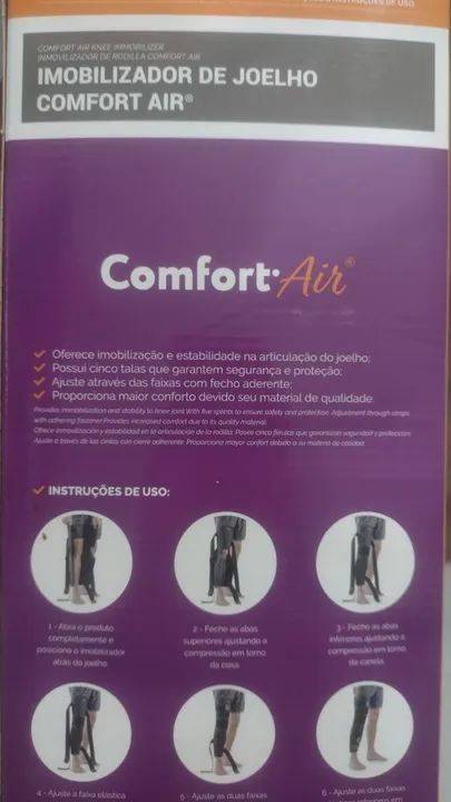 Imobilizador de joelho Confort Air - Foto 2