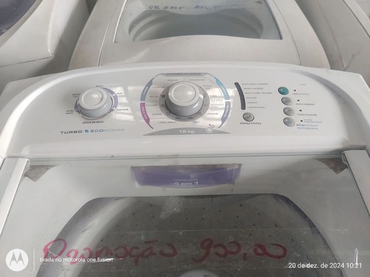 LAVADORA ELECTROLUX LTD15 15KLS 220V - Foto 2