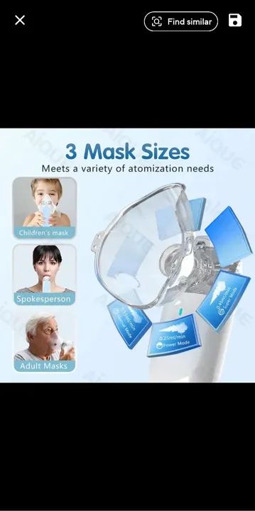 Nebulizador Ultrassônico Recarregável NOVO - Foto 4