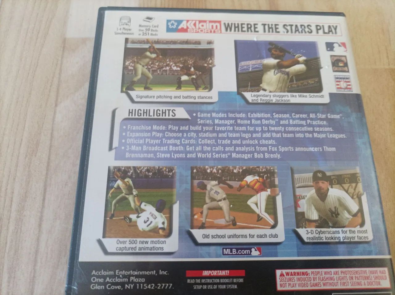 ALL star baseball Nintendo game cube - Foto 4