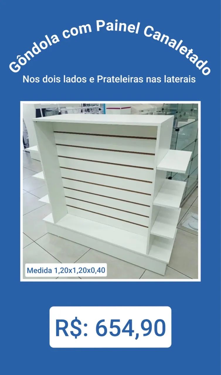 Gôndolas de MDF 65704303402626124