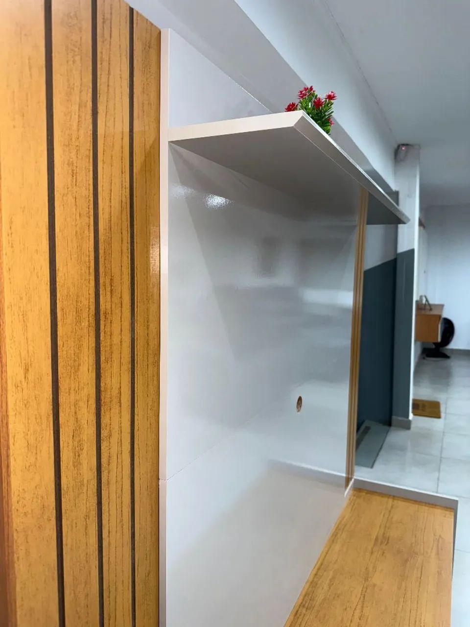 Conjunto de rack e painel  - Foto 2