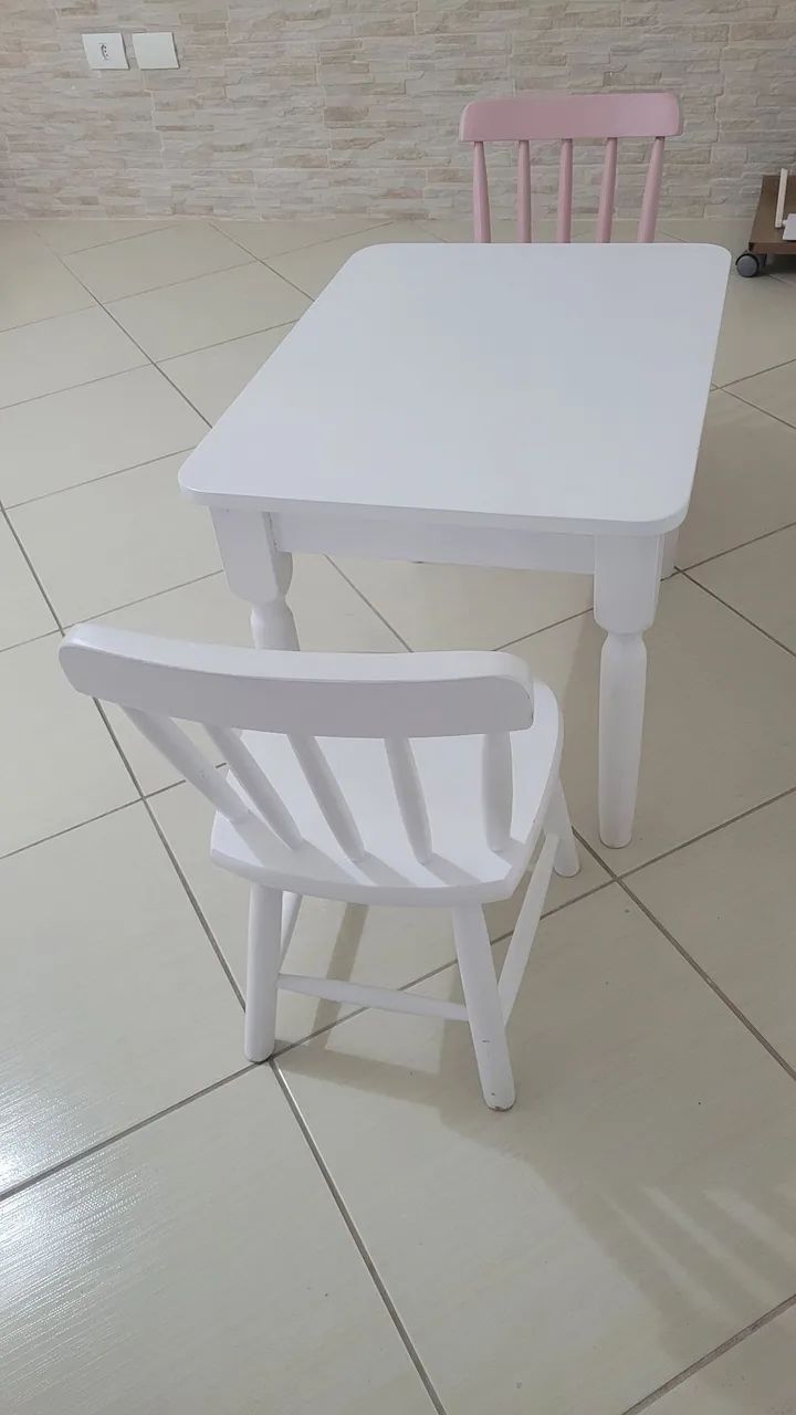 Mesa Infantil Country 2 Cadeiras TokStok  - Foto 3
