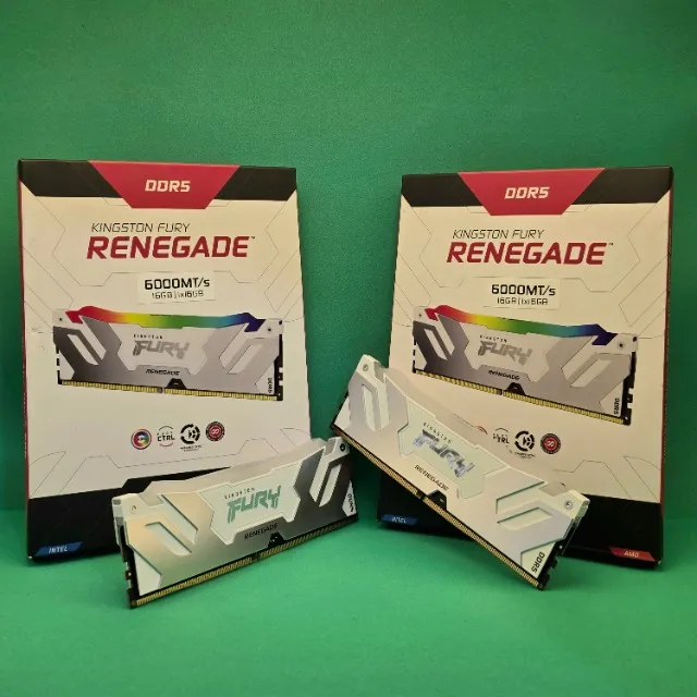 Memória Ram Kingston Fury Renegade Rgb Ddr5 32gb 6000mhz C32