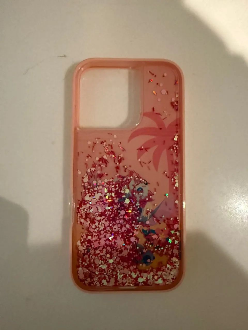 Capa para Celular original disney Stitch com Glitter - Foto 2