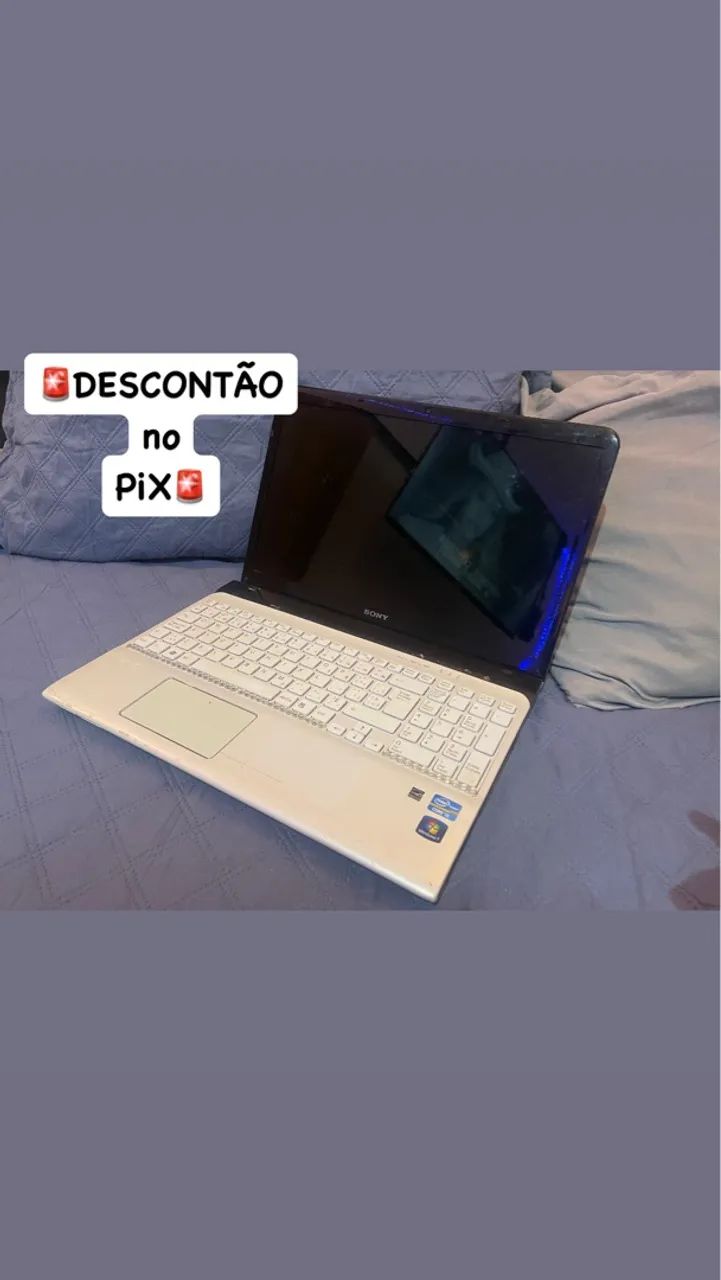 Notebook Sony -VAIO  ?- COR - BRANCO (Perolado) Leve e elegante, - Foto 6