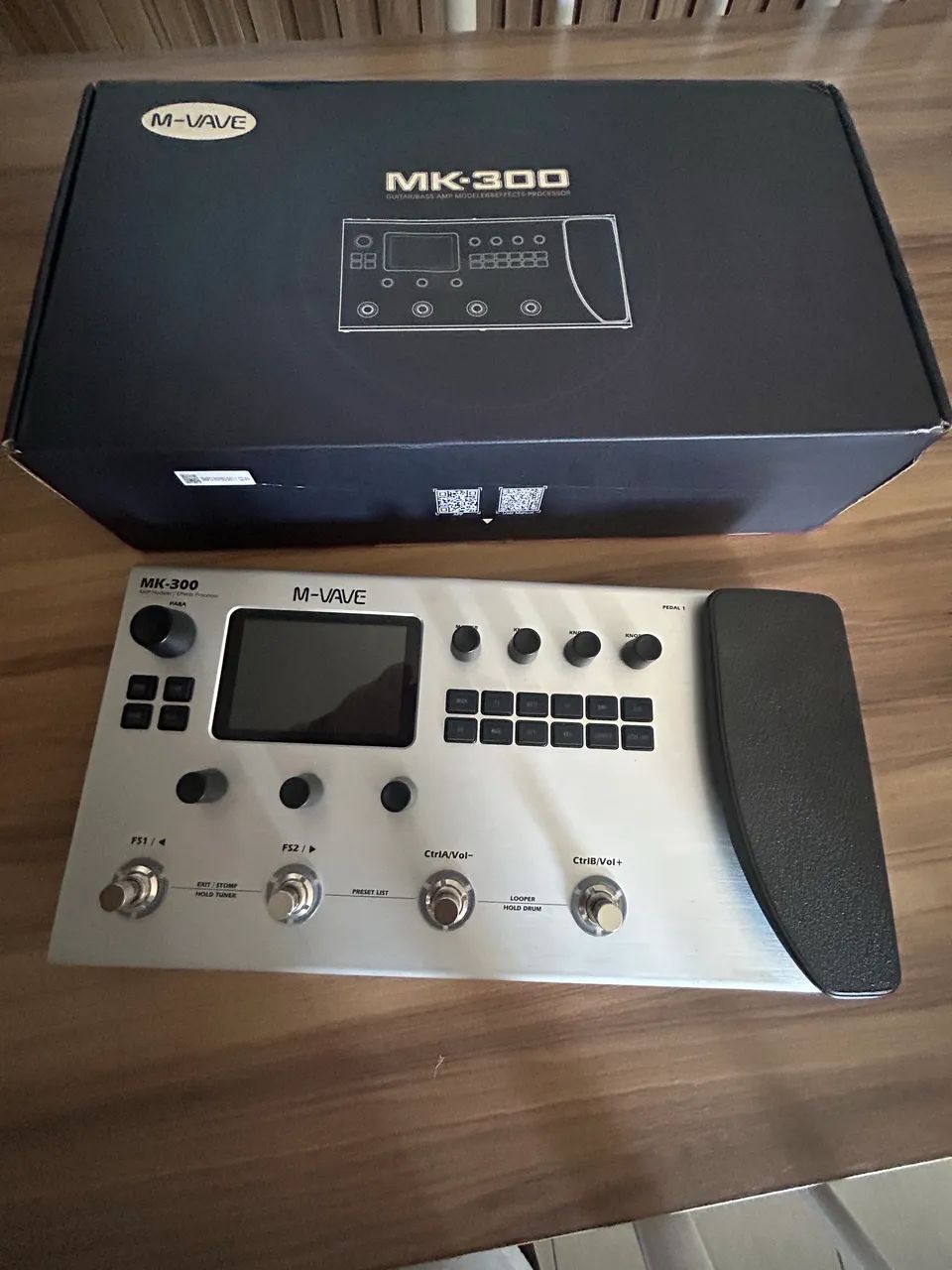 Pedaleira/Multiefeitos M-Vave MK 300 - Instrumentos musicais