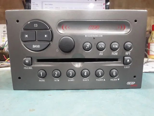 Radio Original Gm Vectra Meriva Corsa com Bluetooth