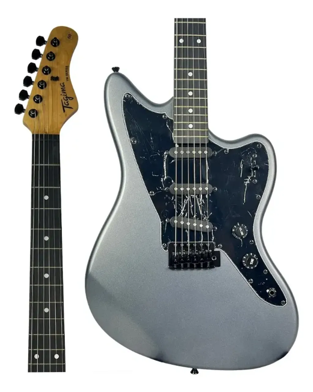Guitarra Jazzmaster Tagima TW-60 Metallic Deep Silver (Nova com Nota FIscal)