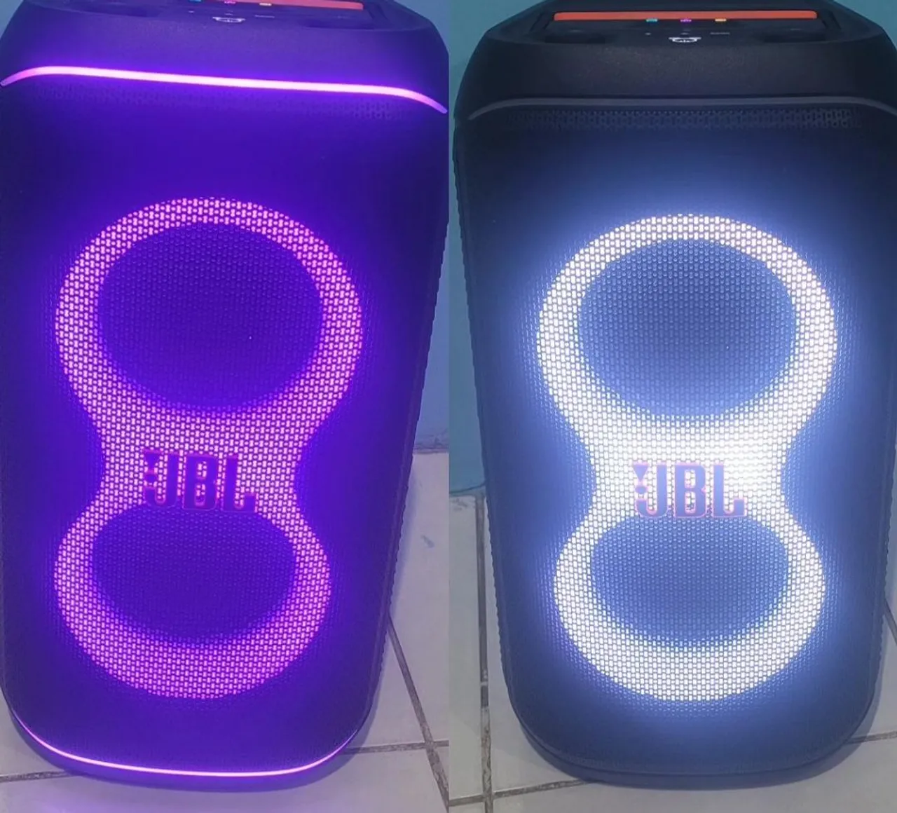 Caixa de Som JBL com Iluminação