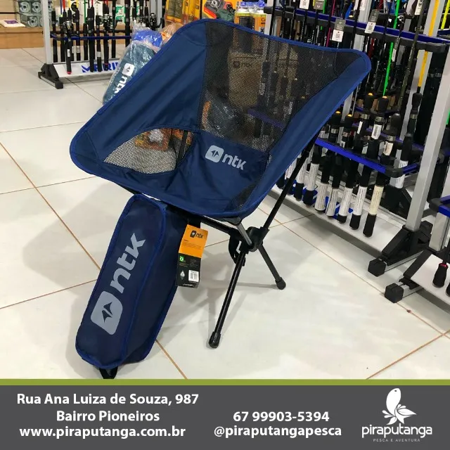Cadeira dobrável compacta Pocket ultra leve NTK