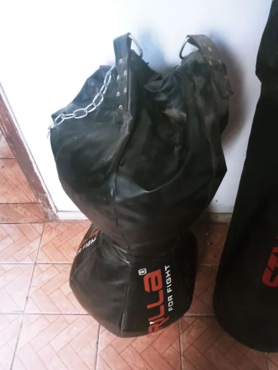 Vendo sacos de pancadas já cheios por apenas 150 reais... - Foto 2