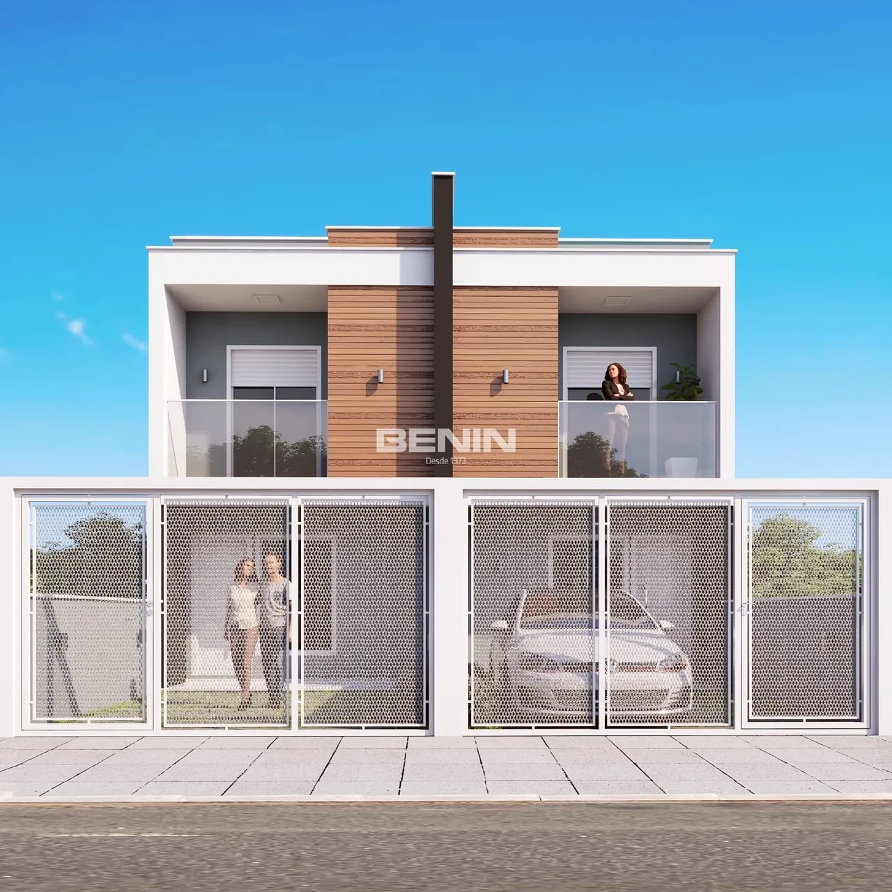 Venda de Sobrado em Canoas-RS, bairro São José com 101m² Área Const. Venda de Sobrado em C