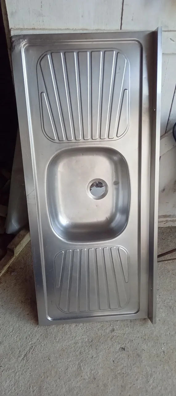 Cuba Inox para Pia de Cozinha :1.20 X 50