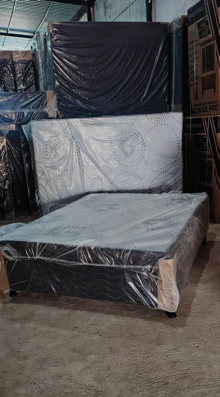 Cama Box Casal 