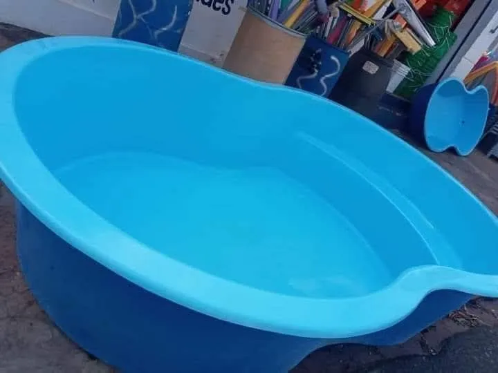 Piscina de fibra para seu lazer!