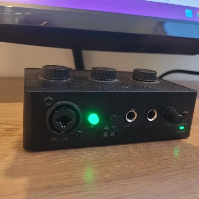 Interface de Audio Fifine Estudio Enviamos Estilo Scarllet Focusrite Solo Via Olx Pay - Foto 2