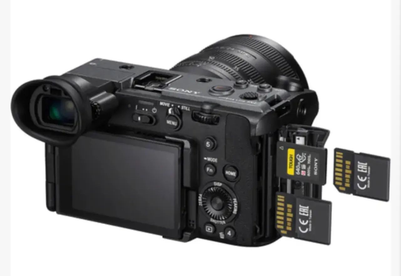 Câmera De Cinema Sony ILME-FX2 Full-Frame 4K Corpo Com Alça XLR (NOVA) - Foto 3
