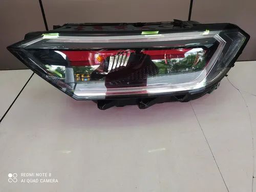 Farol Esquerdo Jetta Led 2019 A 2021 Mascara Negra