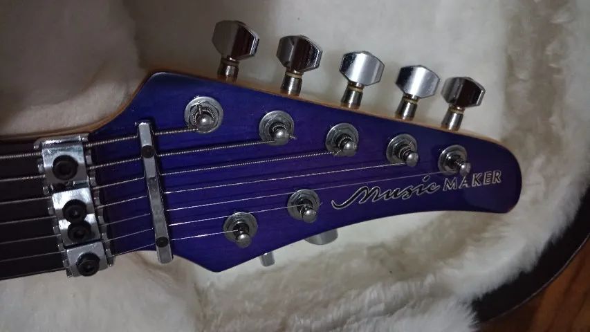 Guitarra Music Maker Custom Pro 7 Cordas  - Foto 4