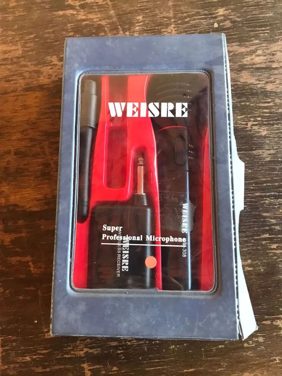 Microfone Sem Fio WeISRE Profissional - Ótimo estado! - Foto 3