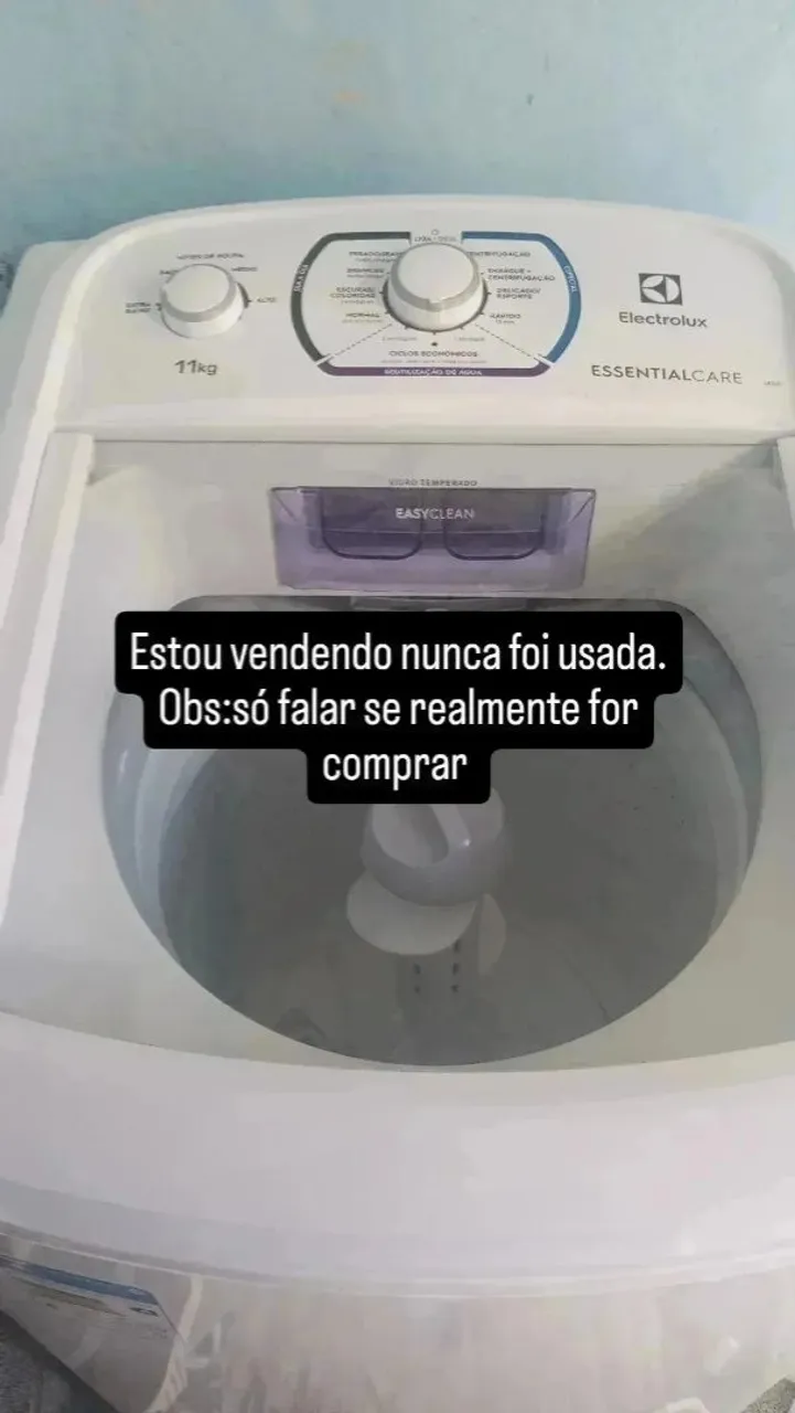 Lavadora Electrolux Essential Care 11kg - Nova