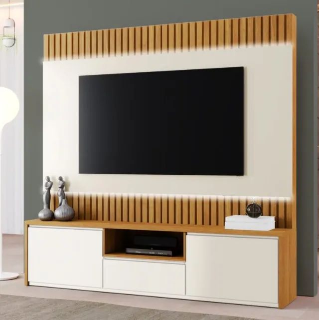 sala rack home painel 