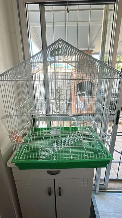 Vendo gaiola própria pra chinchila  - Foto 2