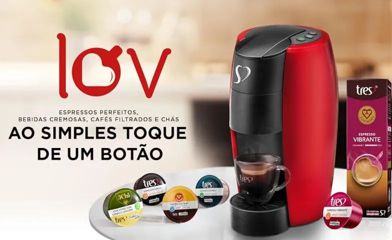 MAQUINA DE CAFÉ 3C LOV NOVA 