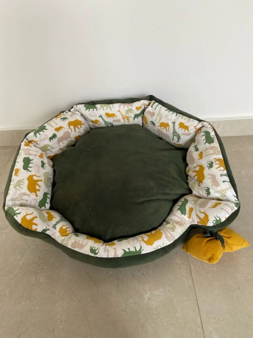 Cama para cachorro com estampa de animais - Foto 2