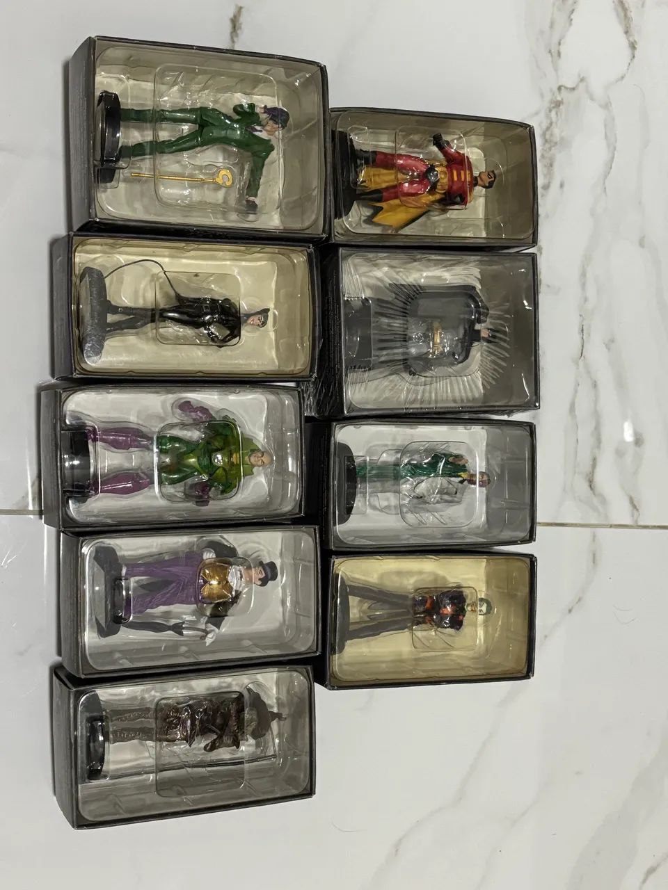 Miniaturas eaglemoss senhor dos aneis / marvel / dc