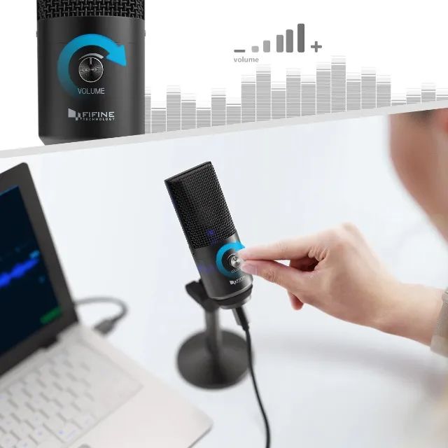 Microfone Usb Fifine K670 Profissional Original - Foto 3