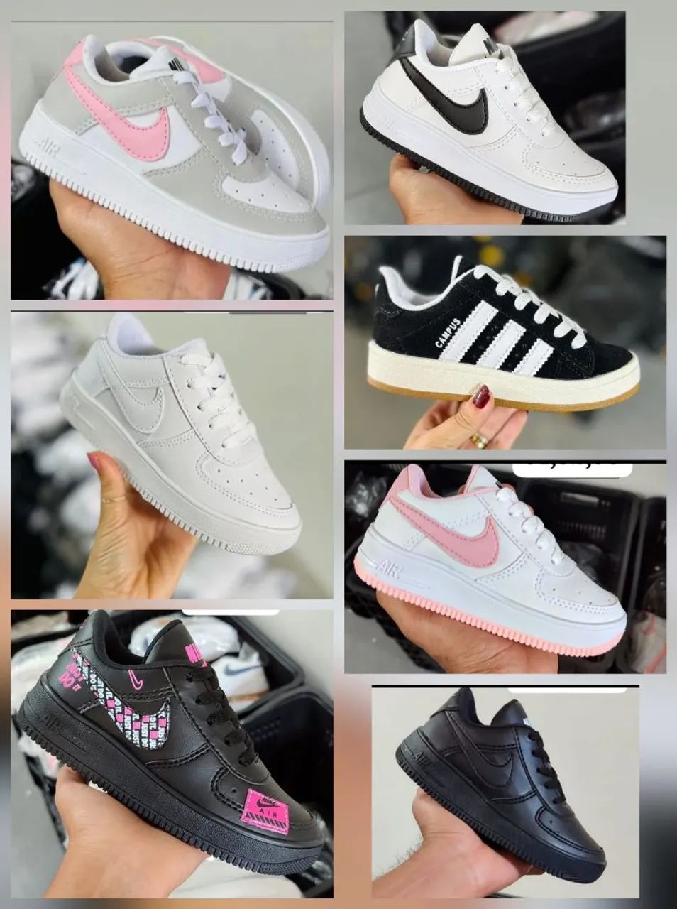 Air Force Tenis De Diferente Color Cada Uno Tênis Infantil Air