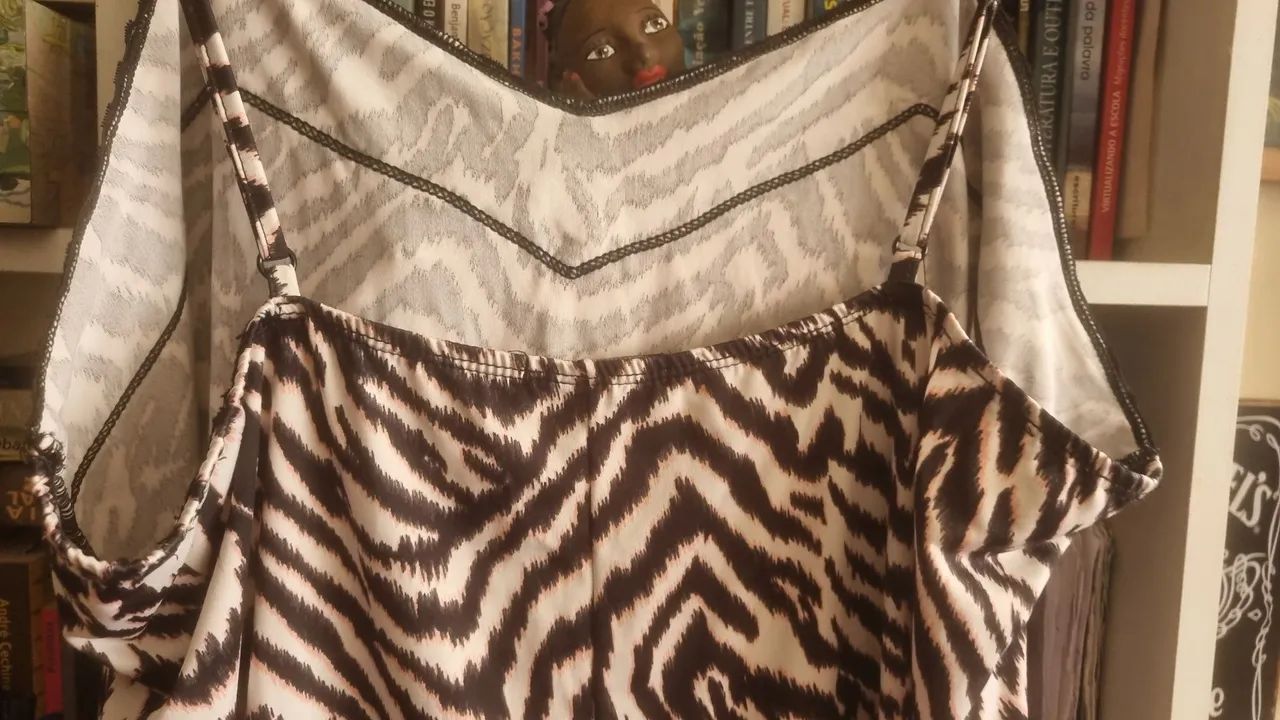 BLUSA DE jersey estampa animal - Foto 3