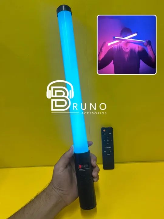 Iluminação LED para Filmagem - Kit com 3 Cores - Foto 5