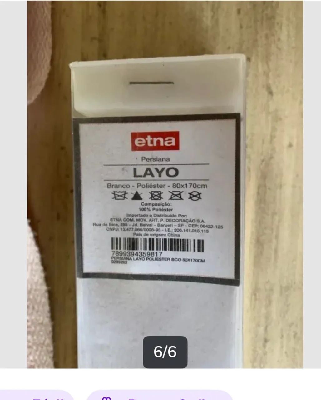 Persiana em rolo nova marca Etna - Foto 2