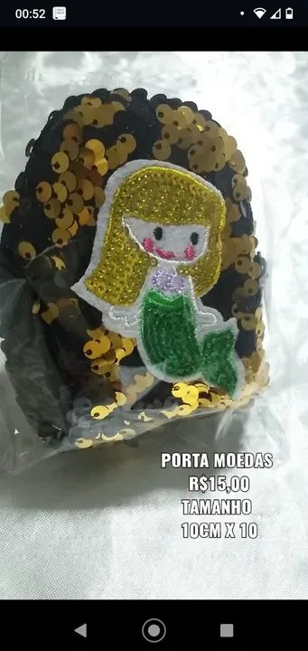 Porta Níquel - Bolsa de mão - Vermelha -  - Foto 3
